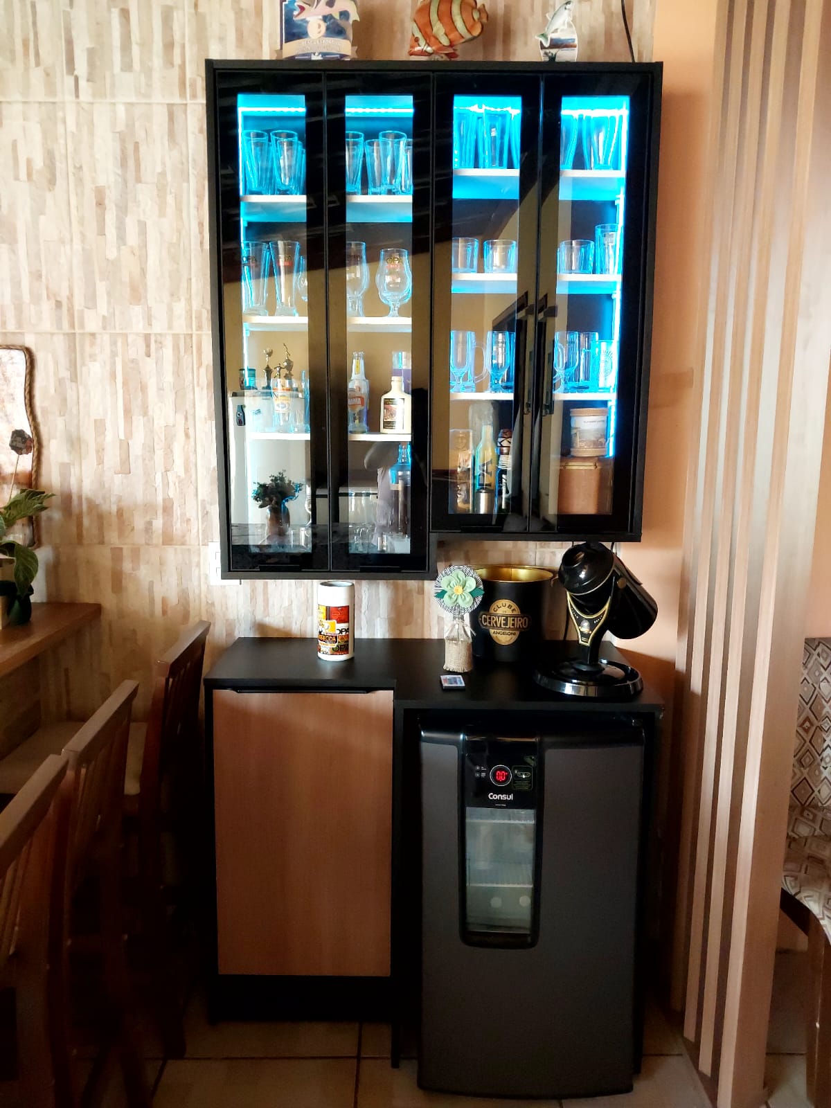 Área de festas planejada