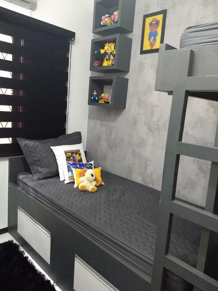 Quarto com armário sob medida