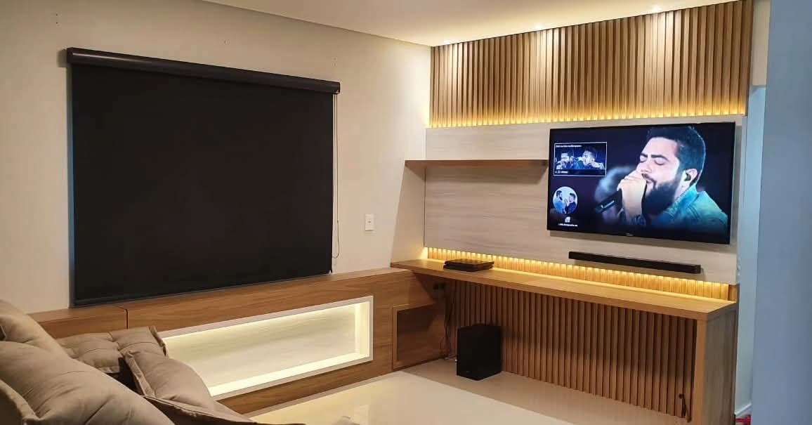 Projeto de sala moderna